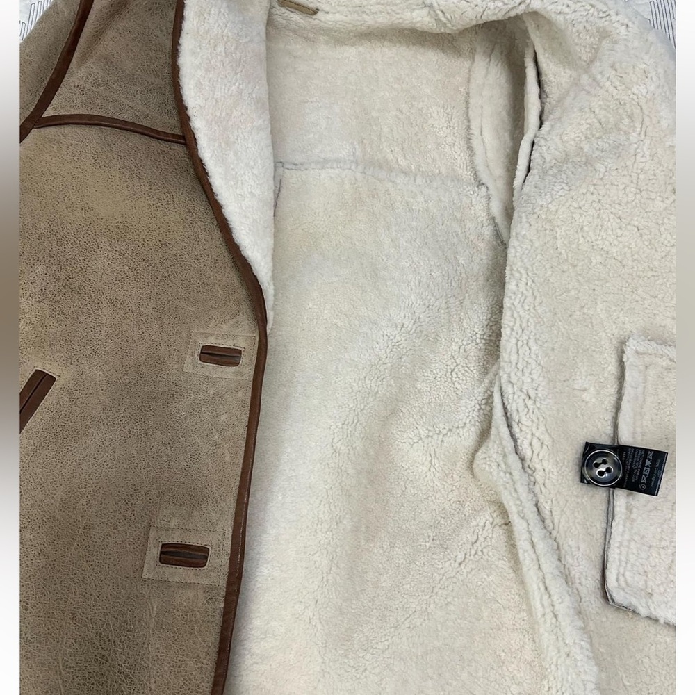 ISABEL MARANT Etoile Anawa Shearling Jacket - Beige - Picture 13 of 16